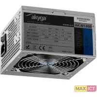 Akyga Akyga AK-B1-600. Totaal vermogen: 600 W, AC invoer voltage: 230 V, AC invoer frequentie: 50 Hz. Motherboard power connector: 20+4 pin ATX. Bedoeld voor: PC, Vormfactor van de
