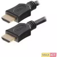 Helos 5m, 2xHDMI 5m HDMI HDMI Zwart HDMI kabel