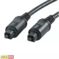 Roline Value Fiber Cable Toslink M - M 1 m. Lengte: 1 mm, Kleur kabel: Zwart