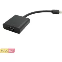 Roline Value Mini DisplayPort - HDMI Adapter, Mini DP Male - HDMI Female