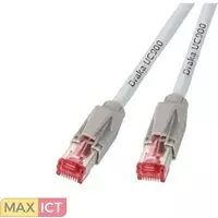 EFB Elektronik K8058.1. Snoerlengte: 1 m, Aansluiting 1: RJ-45, Aansluiting 2: RJ-45, Contact geleider materiaal: Goud, Overdrachtssnelheid: 10000 Mbit/s