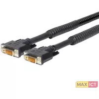 VivoLink PRODVIAM5 5m DVI-D DVI-D Zwart DVI kabel