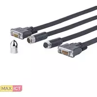 VivoLink PRODVICW10 10m DVI-D DVI-D Zwart DVI kabel