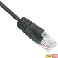 Wirewin PKW-LIGHT-K6 1.0 SW. Snoerlengte: 1 m, Kabel standaard: Cat6, Kabelafscherming: U/UTP (UTP), Aansluiting 1: RJ-45, Aansluiting 2: RJ-45, Overdrachtssnelheid: 1000 Mbit/s