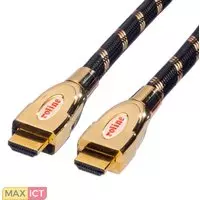 Roline GOLD HDMI Ultra HD Cable + Ethernet, M/M 1 m