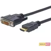 VivoLink 10m HDMI - DVI-D Zwart