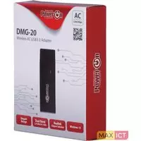 Inter Tech Inter-Tech DMG-20. Connectiviteitstechnologie: Draadloos, Hostinterface: USB, Interface: WLAN. Overdrachtssnelheid (max): 867 Mbit/s. Wifi-band: Dual-band (2.4 GHz / 5 G