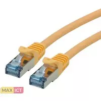 Secomp ROLINE CAT.6a S/FTP. Snoerlengte: 1,5 m, Kabel standaard: Cat6a, Kabelafscherming: S/FTP (S-STP), Aansluiting 1: RJ-45, Aansluiting 2: RJ-45