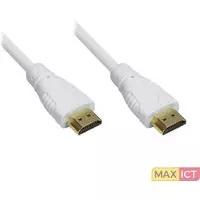 Good Connections Alcasa 4514-007W. Lengte snoer: 0,75 m, Aansluiting 1: HDMI Type A (Standard), Aansluiting 1 type: Mannelijk, Aansluiting 2: HDMI Type A (Standard), Aansluiting 2