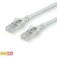 Roline ROLINE 21.15.2508. Snoerlengte: 15 m, Kabel standaard: Cat6, Kabelafscherming: U/UTP (UTP), Aansluiting 1: RJ-45, Aansluiting 2: RJ-45, Contact geleider materiaal: Goud