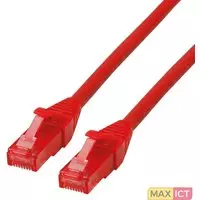Roline ROLINE 21152515. Snoerlengte: 5 m, Kabel standaard: Cat6, Kabelafscherming: U/UTP (UTP), Aansluiting 1: RJ-45, Aansluiting 2: RJ-45, Contact geleider materiaal: Goud