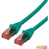 Roline ROLINE 21152534. Snoerlengte: 1,5 m, Kabel standaard: Cat6, Kabelafscherming: U/UTP (UTP), Aansluiting 1: RJ-45, Aansluiting 2: RJ-45, Contact geleider materiaal: Goud