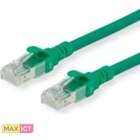 Roline ROLINE 21152535. Snoerlengte: 5 m, Kabel standaard: Cat6, Kabelafscherming: U/UTP (UTP), Aansluiting 1: RJ-45, Aansluiting 2: RJ-45, Contact geleider materiaal: Goud