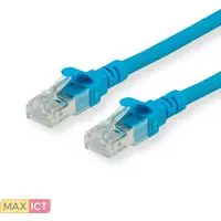 Roline ROLINE 21152542. Snoerlengte: 2 m, Kabel standaard: Cat6, Kabelafscherming: U/UTP (UTP), Aansluiting 1: RJ-45, Aansluiting 2: RJ-45, Contact geleider materiaal: Goud