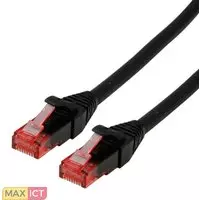 Roline ROLINE 21152555. Snoerlengte: 5 m, Kabel standaard: Cat6, Kabelafscherming: U/UTP (UTP), Aansluiting 1: RJ-45, Aansluiting 2: RJ-45, Contact geleider materiaal: Goud