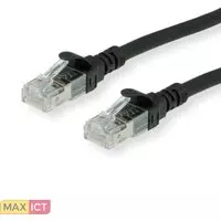 Roline ROLINE 21152759. Snoerlengte: 20 m, Kabel standaard: Cat6a, Kabelafscherming: U/UTP (UTP), Aansluiting 1: RJ-45, Aansluiting 2: RJ-45, Contact geleider materiaal: Goud, Over