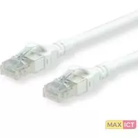 Roline ROLINE 21152764. Snoerlengte: 1,5 m, Kabel standaard: Cat6a, Kabelafscherming: U/UTP (UTP), Aansluiting 1: RJ-45, Aansluiting 2: RJ-45, Contact geleider materiaal: Goud, Ove