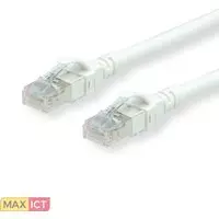 Roline ROLINE 21152765. Snoerlengte: 5 m, Kabel standaard: Cat6a, Kabelafscherming: U/UTP (UTP), Aansluiting 1: RJ-45, Aansluiting 2: RJ-45, Contact geleider materiaal: Goud, Overd