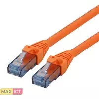 Roline ROLINE 21152778. Snoerlengte: 15 m, Kabel standaard: Cat6a, Kabelafscherming: U/UTP (UTP), Aansluiting 1: RJ-45, Aansluiting 2: RJ-45, Contact geleider materiaal: Goud, Over
