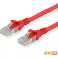 Roline ROLINE 21152941. Snoerlengte: 0,3 m, Kabel standaard: Cat6, Kabelafscherming: U/UTP (UTP), Aansluiting 1: RJ-45, Aansluiting 2: RJ-45, Contact geleider materiaal: Goud