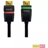 PureLink 5m, 2xHDMI 5m HDMI HDMI Zwart HDMI kabel