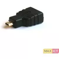 Savio CL-17 tussenstuk voor kabels Micro-HDMI HDMI Zwart