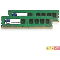 Goodram GR2400D464L17S/8GDC. Component voor: PC/server, Intern geheugen: 8 GB, Geheugenlayout (modules x formaat): 2 x 4 GB, Intern geheugentype: DDR4, Kloksnelheid geheugen: 2400