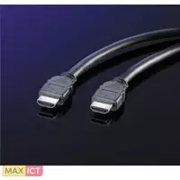 Roline ROLINE HDMI Cable (M/M) 10m. Lengte snoer: 10 m, Aansluiting 1: HDMI 19, Aansluiting 1 type: Mannelijk, Aansluiting 2: HDMI 19, Aansluiting 2 type: Mannelijk, Kleur van het