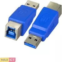 EFB Elektronik EB544. Aansluiting 1: USB 3.0 A, Aansluiting 2: USB 3.0 B. Kleur van het product: Blauw
