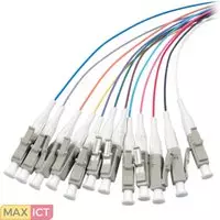 EFB Elektronik O3483.2. Snoerlengte: 2 m, Aansluiting 1: LC, Kern diameter: 50 µm