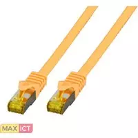 EFB Elektronik MK7001.15Y. Snoerlengte: 15 m, Kabel standaard: Cat6a, Kabelafscherming: S/FTP (S-STP), Aansluiting 1: RJ-45, Aansluiting 2: RJ-45, Contact geleider materiaal: Goud,