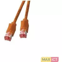 EFB Elektronik K8056.5. Snoerlengte: 5 m, Kabel standaard: Cat6a, Kabelafscherming: S/FTP (S-STP), Aansluiting 1: RJ-45, Aansluiting 2: RJ-45