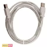 Roline USB 2.0 cable 1.8m, type A - A USB-kabel 1,8 m USB A Zwart