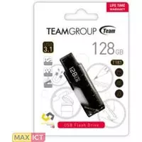 Team Group T183. Capaciteit: 128 GB, Aansluiting: USB Type-C, USB-versie: 3.2 Gen 1 (3.1 Gen 1), Leessnelheid: 90 MB/s, Schrijfsnelheid: 35 MB/s. Vormfactor: Overige. Gewicht: 19 g