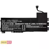 Micro Battery MicroBattery MBXHP-BA0088. Soort: Batterij/Accu, Merkcompatibiliteit: HP, Compatibiliteit: ZBook 15 G3, ZBook 17 G3