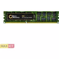 MicroMemory CoreParts MMH1055/16GB. Component voor: PC/server, Intern geheugen: 16 GB, Geheugenlayout (modules x formaat): 1 x 16 GB, Intern geheugentype: DDR3, Kloksnelheid geheug