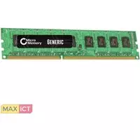 MicroMemory CoreParts MMLE030-8GB. Component voor: PC/server, Intern geheugen: 8 GB, Geheugenlayout (modules x formaat): 1 x 8 GB, Intern geheugentype: DDR3, Kloksnelheid geheugen: