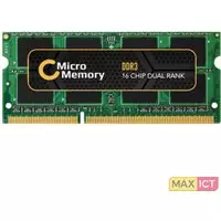 MicroMemory CoreParts MMHP028-8GB. Component voor: Notebook, Intern geheugen: 8 GB, Geheugenlayout (modules x formaat): 1 x 8 GB, Intern geheugentype: DDR3, Kloksnelheid geheugen: