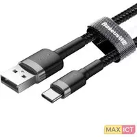 Baseus Cafule USB Kabel naar USB C 3 meter - 2A - Fast Charge - gewoven