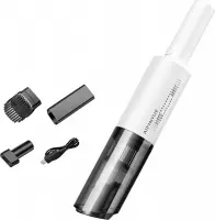 Mini handstofzuiger - Kruimelzuiger - Oplaadbaar - Auto stofzuiger - Wit - Lichtgewicht - Krachtig - HEPA filter - XD-Xtreme