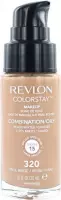 Revlon Colorstay Foundation With Pump Oily Skin - 320 True Beige