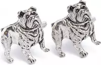 Manchetknopen - Honden Bulldog Engelse Bulldog UK Made