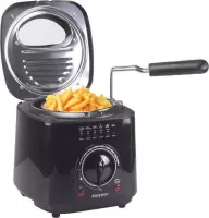 Beper P101FRI100 - Elektrische friteuse 1 liter - zwart