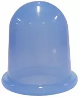 Cellulite Cupping / Massage Cup 5.5 cm / Vacuüm Cupping Bindweefsel / Silliconen / Blauw