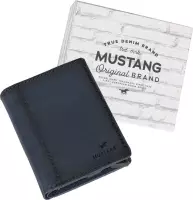 Mustang ® Temi - RFID proof - Aluminium Case Wallet - Creditcardhouder - Blauw