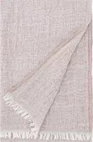 Lapuan Kankurit HETA sjaal wit-beige-oranje 65 x 205 cm