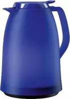 Emsa 514506 Isolierkanne, 1 Liter, Quick Tip Verschluss, 100% dicht, Blau, Mambo
