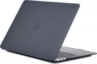 Macbook Case Cover Hoes voor Macbook Air 13 inch 2020 A2179 - A2337 M1 - Laptop Cover - Matte Zwart