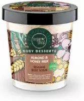 Body Desserts Amandel- & Honingmelk Reviving Body Scrub voedende body scrub met amandel- en honingmelkgeur 450ml
