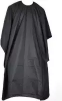 Kappersmantel Salon cape zwart Kappersschort waterproof / HaverCo